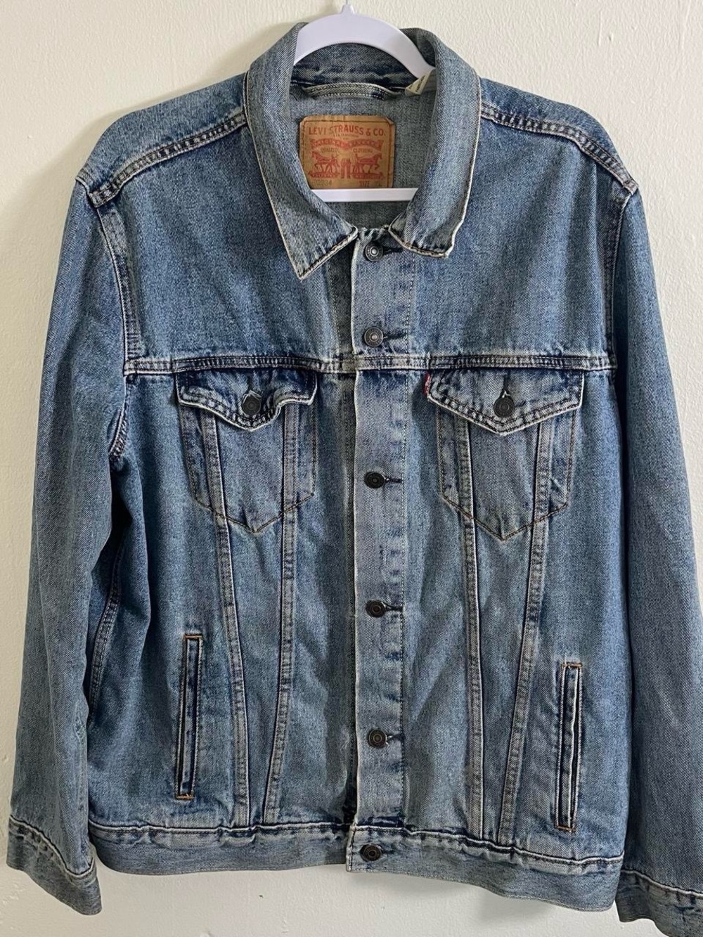 Levi's Light Wash Blue Denim Jacket